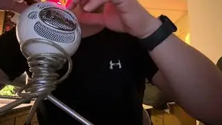 First Time Using a Mic 🎤 | ASMR Mic Scratching, Hand Sounds & Tapping for Sleep & Relaxation