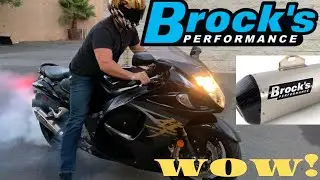 BEST MOTORCYCLE EXHAUST SOUND! BROCK&rsquo;S PERFORMANCE VS STOCK PIPES! BEFORE AND AFTER LOUD BIKE SOUNDS