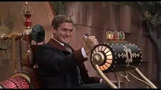 La machine &agrave; explorer le temps 1960 (Sc&egrave;ne de la fuite vers le futur)