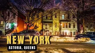 Astoria, Queens Walking Tour | Quiet Night in New York&rsquo;s Most Diverse Neighborhood 