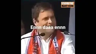 Rahul Gandhi's speech and funny tamil translation.