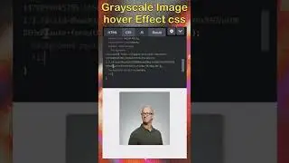 Grayscale image hover effect in CSS | CSS Daily Tips 🤩🤩😎😁 