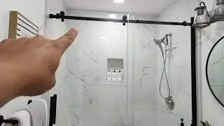 OVE Decors Bel Frameless Sliding Shower Door Soft-Close and Clear Glass |QUICK OVERVIEW|