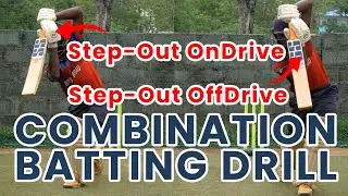 Step-Out On drive and Step-Out Off Drive Batting tips | Boys of Beau Cricket Academy | Beaulet Julin