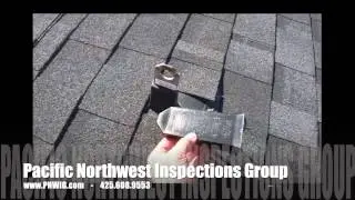 Seattle Home Inspection - Roof Anchor Boot