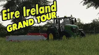 EIRE IRELAND GRAND TOUR, THE IRISH MAP
