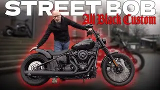 HARLEY-DAVIDSON STREET BOB 117 mit 200er HECKUMBAU 🤯