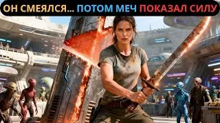 Он Насмехался Над Её Ржавым Мечом – Затем Увидел, Как Он Режет Плазменную Сталь | HFY SCI-FI