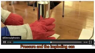 &lrm;@eternalphysics6228&nbsp; 🥫Pressure and an implosion of can||Demonstration of an imploding can||Physics