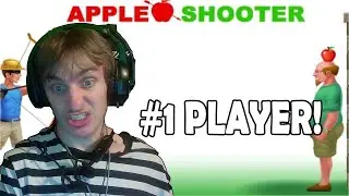 STUPID FRUIT! LAZOREFFECT PLAYS APPLE SHOOTER! #GAMING