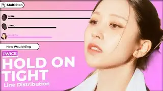 How Would TWICE sing Hold On Tight(Tetris OST) by æspa? | Line Distribution |