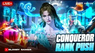 CONQUEROR RANK PUSH WITH @ThunderTwinss  DAY - 2 | | BLOODY IS LIVE #bgmilive #bloodyislive