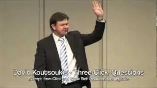 David Koutsoukis Three Click Questions