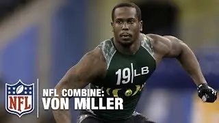 Von Miller (LB, Texas A&M) | 2011 NFL Combine Highlights