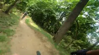 Playing around GHP, Bluffview bike trails 