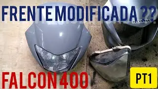 Modificação Falcon 400 (parte 1) iniciando a nova aranha do farol. ( PROJETO ÚNICO )