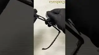 Как снять/заменить линзы в очках!