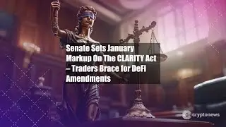 Senate Sets January Markup On The CLARITY Act &ndash; Traders Brace for