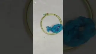 baby girl embroidery birthday hoop art... made by me.. order for comments sections