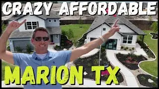 CRAZY AFFORDABLE HOMES in Marion Texas with AWESOME AMENITIES