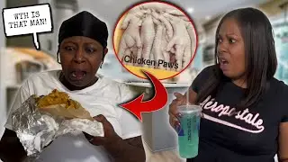 PUTTING A CHICKEN FOOT IN MY HUNGRY WIFE FOOD!! *REVENGE*