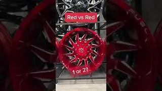 Red 1 or Red 2 #truckwheels #customwheels #fuelwheels