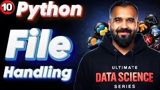 File Handling in Python Explained in Hindi | Ultimate Data Science Series 