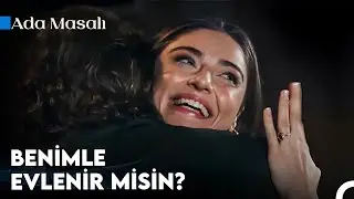 Poyraz, Haziran'a Evlenme Teklifi Etti! 💍 - Ada Masalı