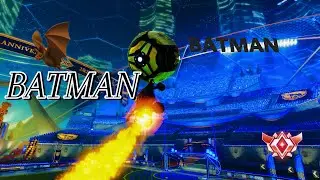 BATMAN🦇 (Rocket League Montage) | 4K