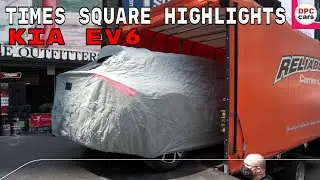 New Kia EV6 electric car in Times Square Highlights