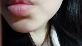 ASMR | Kisss Camara Lens Licking of Mouth Sounds (NO TALKING)