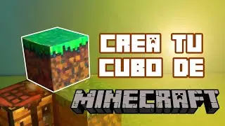 ✅️ Cómo hacer BLOQUES/CUBOS de MINECRAFT - Minecraft Papercraft
