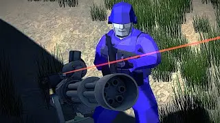 Using a SENTRY GUN in Ravenfield