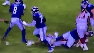 Nick Gates Gruesome Leg Injury #giants @ #wft