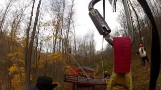 NY Zipline Skyrider Tour: Hunter Mountain, NY