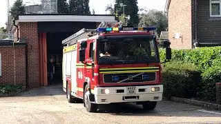 TURNOUT: Hampshire Fire & Rescue Responding - Liphook on call station