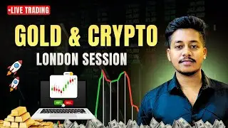 Gold & Crypto Live Trading | 13 Jan | TradeVibe