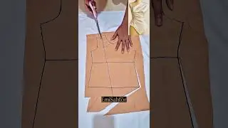 How to Draft a Stylish Blouse Top Pattern | EmiSahtor Fashion