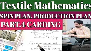 carding production plan| spin plan machine balancing| spin plan spinning