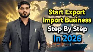 Export-Import Business Full Course For Beginners 2026 🌍 | How To Start an Export Business From India