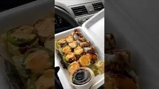 Fat Salmon Sushi, Hamtramck, Michigan 🇺🇸 #shorts #youtube #youtubeshorts #food #sushi #michigan