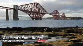 Trains on Scotland's Forth Bridge