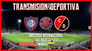 SAN LORENZO vs CUCUTA ⚽️ EN VIVO 🔴 SERIE RIO DE LA PLATA #sanlorenzo #c&uacute;cuta #cucuta #futbol