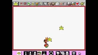 Mario Paint (Japan, USA) - Emulator SnesX9 v1.54 - (Gameplay)