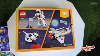 LEGO Creator Space Shuttle 31134 Building Toy Set (144 Pieces), Multi Color