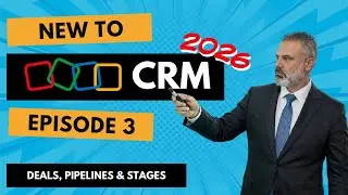 Zoho CRM 2026 Tutorial for Beginners | Deals, Pipelines & Stages | Episode 3 of 6