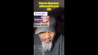 How to Denounce witchcraft in your life? #fypシ゚viral #witchcraft #witches #denouce 