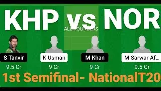 KHP vs NOR dream11 prediction| khp vs nor dream11 | nor vs khp dream11 team | khp vs nor| nor vs khp