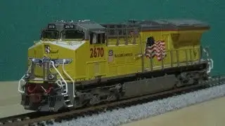 ScaleTrains SXT33665 | GE Tier 4 GEVO Diesel Locomotive | Union Pacific 2670 | N Scale | Review | HD