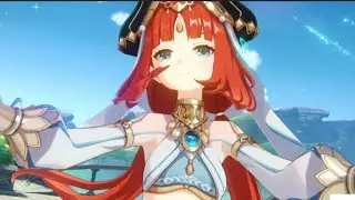 Nilou Dance to Distract Akademia Cutscene - Genshin Impact [Jap Dub]